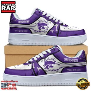 Custom Name Kansas State Wildcats Air Force 1 Shoes