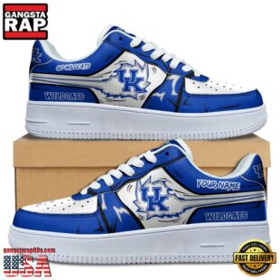 Custom Name Kentucky Wildcats Air Force 1 Shoes