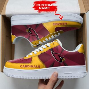 Custom Name NFL Arizona Cardinals Custom Air Force 1 Shoes For Fans