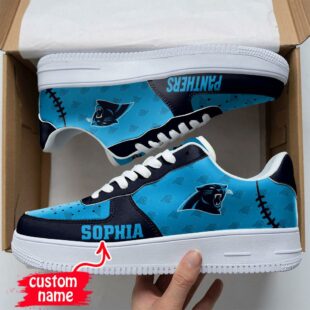 Custom Name NFL Carolina Panthers Air Force 1