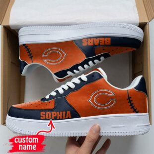 Custom Name NFL Chicago Bears Air Force 1