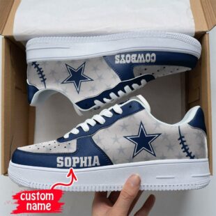 Custom Name NFL Dallas Cowboys Air Force 1