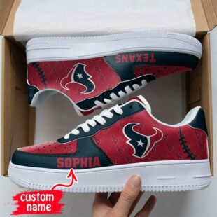 Custom Name NFL Houston Texans Air Force 1