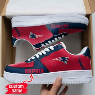 Custom Name NFL New England Patriots Air Force 1