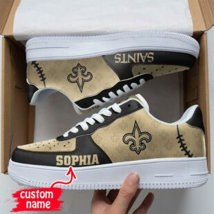 Custom Name NFL New Orleans Saints Air Force 1