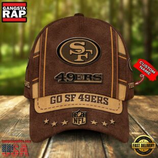 Custom Name San Francisco 49ers Nfl Team Sport Baseball Cap