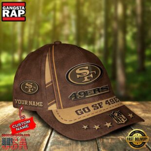 Custom Name San Francisco 49ers Nfl Team Sport Baseball Cap