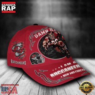 Custom Name Tampa Bay Buccaneers NFL Mascot Damn Right Football Team Baseball Cap