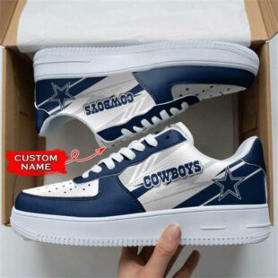 Dallas Cowboys NFL Personalized Air Force 1 Shoes