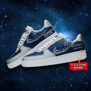 Dallas Cowboys NFL Personalized Air Force Sneaker