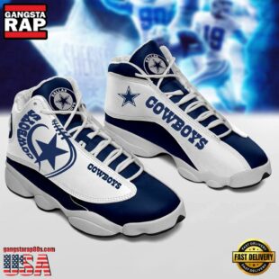 Dallas Cowboys NFL Ver 3 Air Jordan 13 Sneaker - Gift For Fans