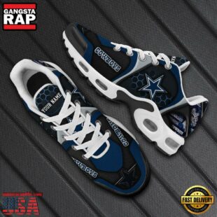 Dallas Cowboys Tn Shoes Personalized Your Name, Football Team Shoes