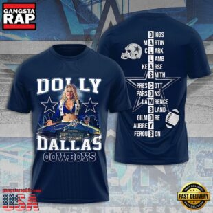 Dallas Cowboys x Dolly Parton All Over Print T-Shirt For Fans