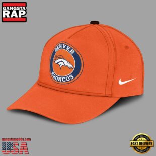 Denver Broncos Big Logo Team Orange Baseball Cap