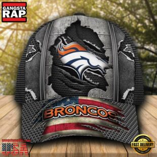 Denver Broncos NFL Football Team Logo Baseball Cap