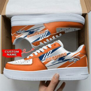 Denver Broncos NFL Personalized Air Force 1 Shoes