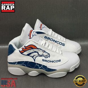 Denver Broncos NFL Ver 5 Air Jordan 13 Sneaker - Gift For Fans