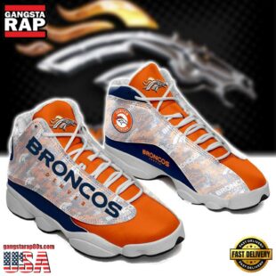 Denver Broncos NFL Ver 6 Air Jordan 13 Sneaker - Gift For Fans