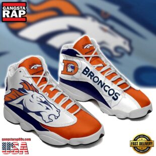 Denver Broncos NFL Ver 7 Air Jordan 13 Sneaker - Gift For Fans