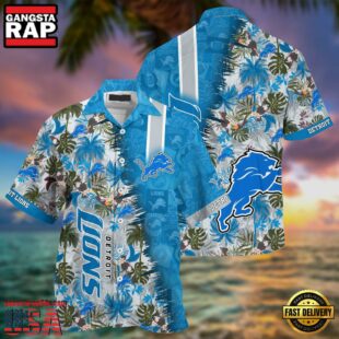 Detroit Lions NFL Football Summer Hawaiian Shirt