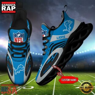 Detroit Lions NFL Limited New Design Max Soul Shoes