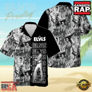 Elvis Presley 2025 Legendary Vibes Hawaiian Shirt