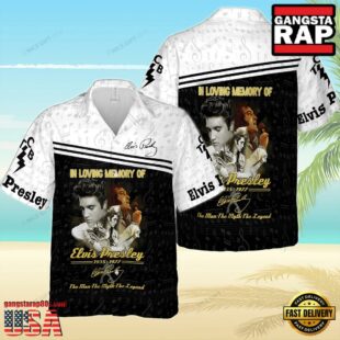 Elvis Presley 2025 Rock Meets Aloha Hawaiian Shirt