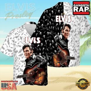 Elvis Presley 2025 The King’s Tropical Hawaiian Shirt