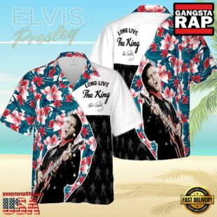 Elvis Presley 2025 Tropical Rock Style Hawaiian Shirt