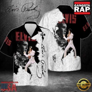 Elvis Presley 2025 Vibrant Hawaiian Shirt for Summer