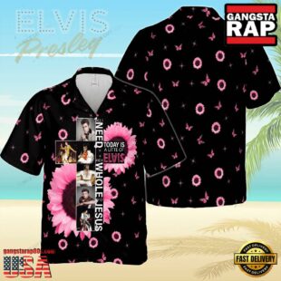 Elvis Presley Bold and Bright Hawaiian Shirt