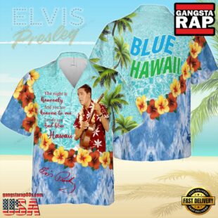 Elvis Presley Bold and Vibrant for True Fans Hawaiian Shirt