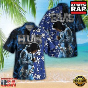 Elvis Presley Bold and Vibrant Hawaiian Shirt