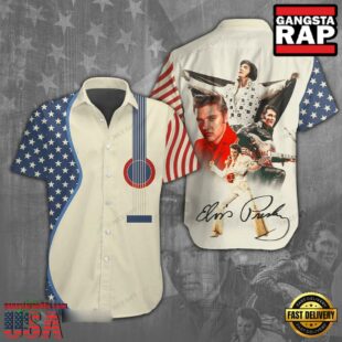 Elvis Presley Iconic Summer Style Hawaiian Shirt