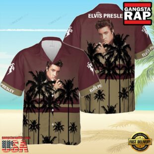 Elvis Presley King of Cool Hawaiian Shirt