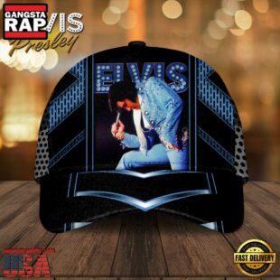 Elvis Presley King of Rock and Roll, Elvis Presley Pose Classic Cap