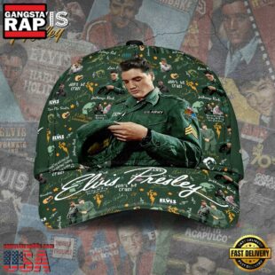 Elvis Presley King of Rock and Roll, Elvis Presley US Army,Elvis Presley Classic Cap