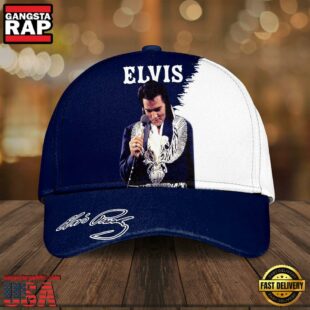 Elvis Presley King of Rock and Roll, Navy Elvis Presley Classic Cap