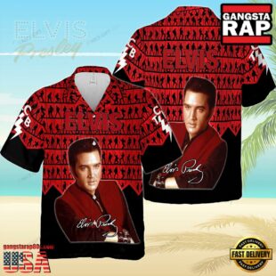 Elvis Presley Perfect for Retro Fans Hawaiian Shirt