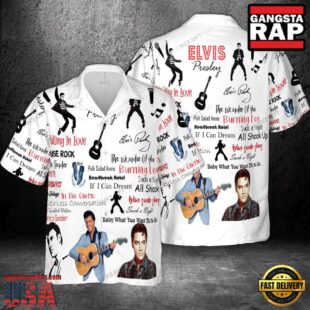 Elvis Presley Show Off Your Rock ‘n’ Roll Spirit Hawaiian Shirt