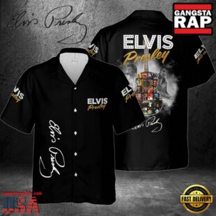 Elvis Presley The King’s Style Hawaiian Shirt