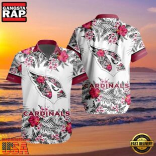 Floral Hibiscus Arizona Cardinals Hawaiian Shirt