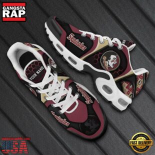 Florida State Seminoles Tn Shoes Personalized Your Name, Football Team Shoes