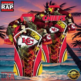 Flower Summer Tropical Chiefs Hawaiian Shirt