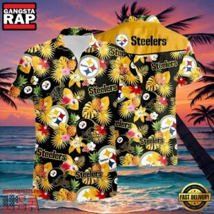 Football Team Vacation Pittsburgh Steelers Hawaiian Shirt