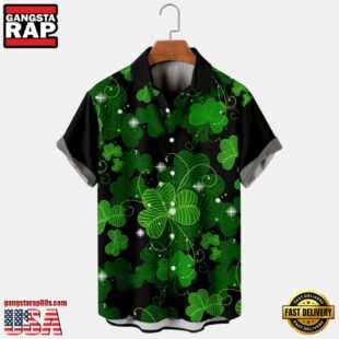 Gold Golden Irish St. Patrick'S Day 3D Hawaiian Shirt