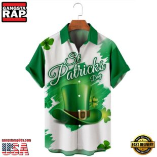 Gold Golden Irish St. Patrick'S Day 3D Hawaiian Shirt