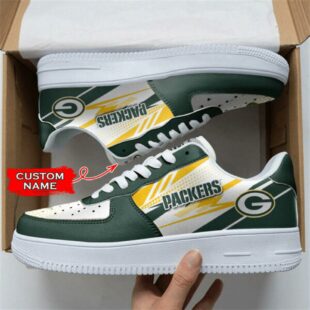 Green Bay Packers NFL Personalized Air Force 1 Shoes