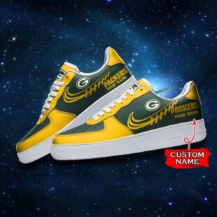 Green Bay Packers NFL Personalized Air Force Sneaker