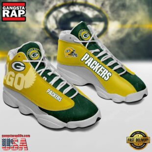 Green Bay Packers NFL Ver 3 Air Jordan 13 Sneaker - Gift For Fans